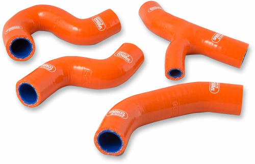 Moose Racing - Moose Racing Race Fit Radiator Hose Kit - 4 - Orange - MBU-KTM-91-OR