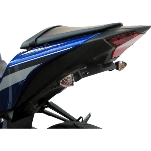 Targa - Targa Tail Kit with LED Turn Signals - Black/ Clear - 22-283LED-L