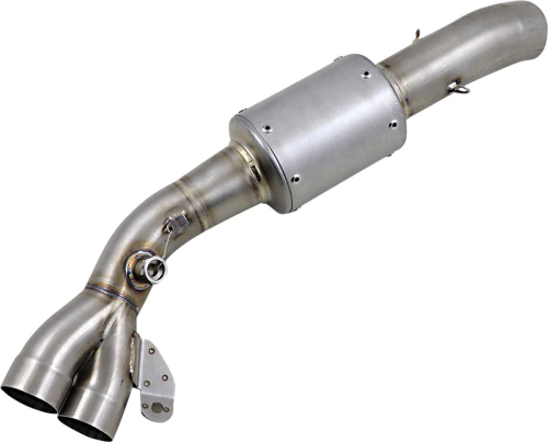 Akrapovic - Akrapovic Track Day Link Pipe with Resonator - Titanium - L-H10R12/TD