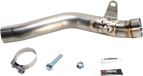 Akrapovic - Akrapovic Optional Link Pipe for Slip-On Line Exhaust - Titanium - L-K10SO5/1
