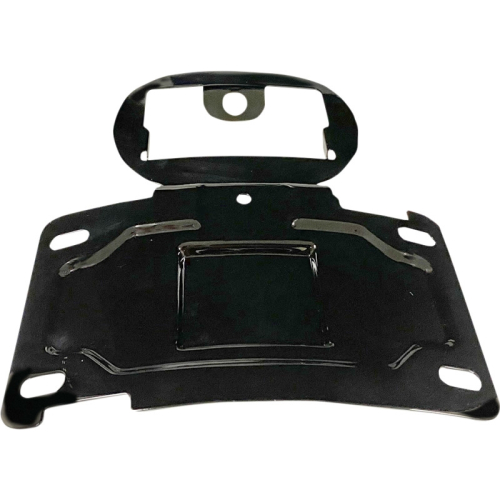 Custom Dynamics - Custom Dynamics License Plate Relocation Mounts - Black - CD-TLLP-KIT-B