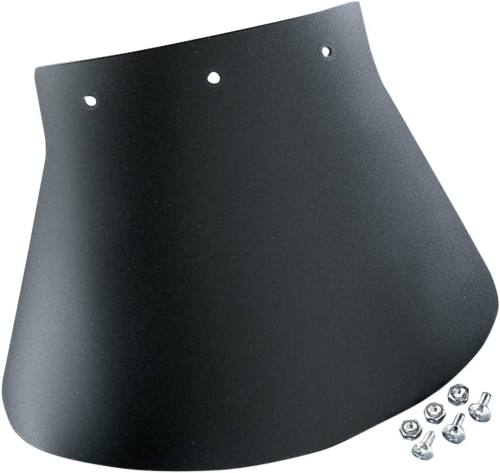 Drag Specialties - Drag Specialties Rubber Mud Flaps - Large - Plain - DS-393701