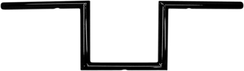 LA Choppers - LA Choppers 1in. Old School Narrow Z Handlebar - 6in. - Black Powdercoat - LA-7380-06B