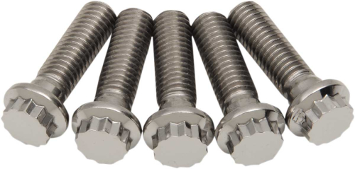 Diamond Engineering - Diamond Engineering 12-Point Stainless Steel Coarse Thread Bolt Refill Packs - 7/16in.-14 x 1 1/2in. - TC0714HP-5