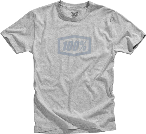 100% - 100% Essential Tech T-Shirt - 35004-023-10 - Light Gray - Small