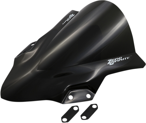 Zero Gravity - Zero Gravity Double Bubble Windscreens - Dark Smoke - 16-283-19