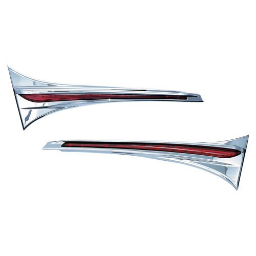 Kuryakyn - Kuryakyn Trunk Accent Swoops with LED Lights - 3233