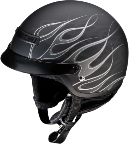 Z1R - Z1R Nomad Hellfire Helmet - 0103-1201 - Matte Black/Gray - Medium