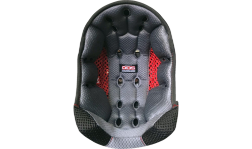 6D - 6D Liner for ATR-2 Helmet - 2XL - Black/Silver/Red - 70-1026