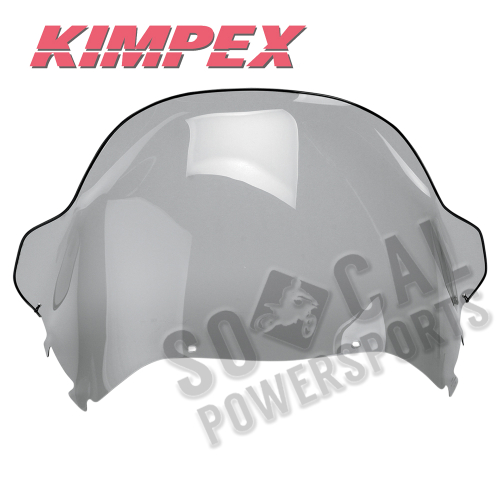 Kimpex - Kimpex Polycarbonate Windshield - Med - 16in. - Smoke - 06-139