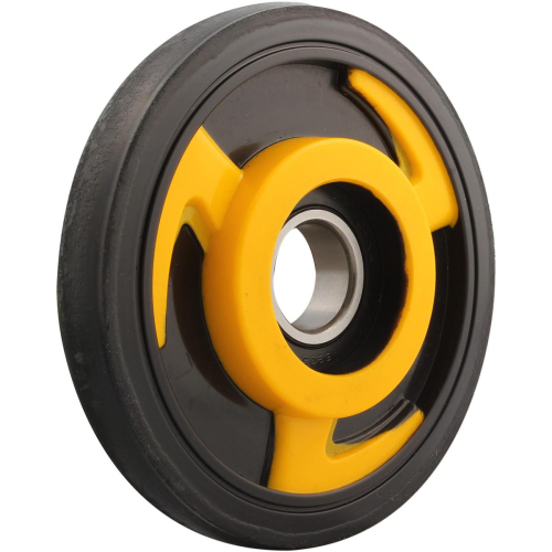 Kimpex - Kimpex Colored Idler Wheel - 130mm x 1in. - Yellow - 04113028