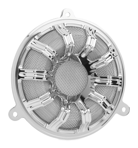Arlen Ness - Arlen Ness Front Speaker Grilles - 10-Gauge - Chrome - 03905