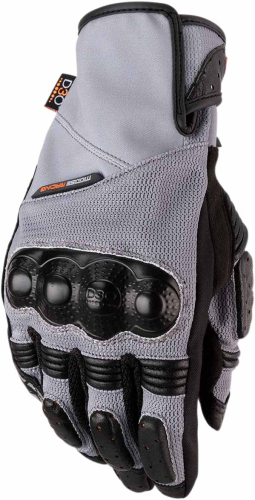 Moose Racing - Moose Racing ADV1 Air Short Gloves - 3330-5558 - Gray - Medium