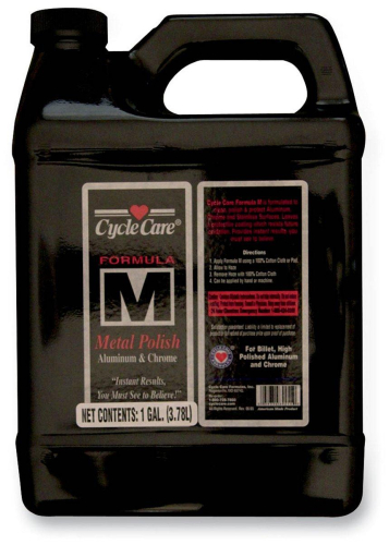 Cycle Care Formulas - Cycle Care Formulas Formula M Aluminum/Chrome Polish - 1gal. - 55128