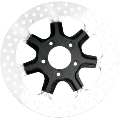 RSD - RSD Morris 11.5in. Two-Piece Brake Rotor - Black Ops - 01331522MRSSMB