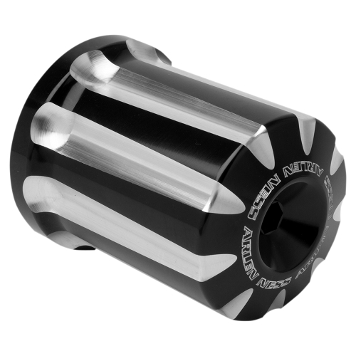 Arlen Ness - Arlen Ness Re-Usable Billet Oil Filter - Deep Cut - Black - 03-461