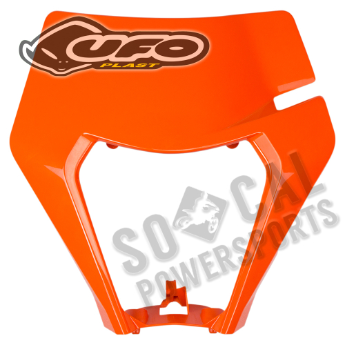 UFO Plastics - UFO Plastics Headlight Plastic - KTM Orange - KT05003127
