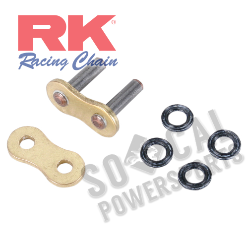 RK - RK Rivet Connecting Link for 530 GXW GB XW-Ring Chain - Gold - GB532GXW