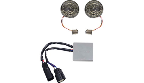 Custom Dynamics - Custom Dynamics Smart LED 1157 Bullet Turn Signals - Amber/Red - CD-STS-AR-57