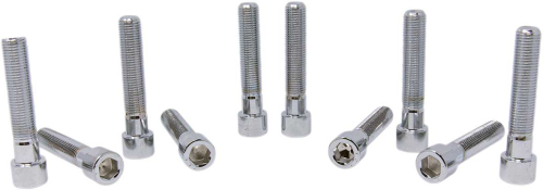 Drag Specialties - Drag Specialties Fine-Thread Socket-Head Bolts - 3/8in.-24 x 2in. - MPB254S