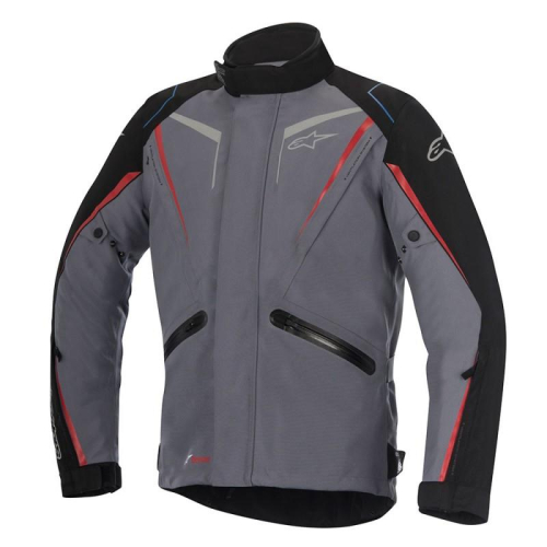Alpinestars - Alpinestars Yokohama Drystar Jacket - 3206017-1018-4X - Gray/Black/Red - 4XL