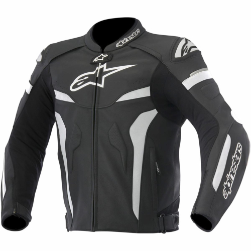 Alpinestars - Alpinestars Celer Leather Jacket - 31050151248 - Black/White - 38