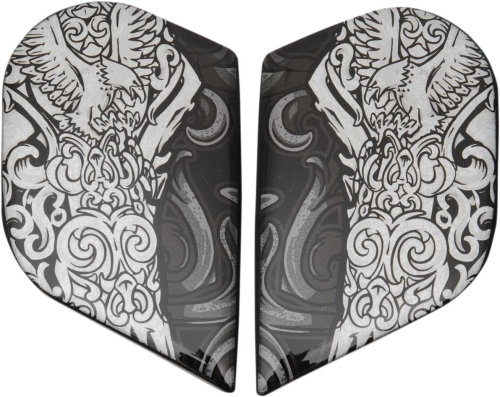 Icon - Icon Side Plate for Alliance GT Honcho Helmet - Black - 0133-0907