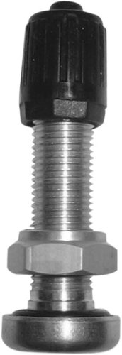 K&L Supply - K&L Supply Valve Stem - 8mm - Short Straight - Silver - 32-5413
