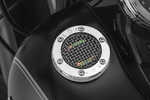 Kuryakyn - Kuryakyn Mesh Fuel and Battery Gauge - Chrome - 6550