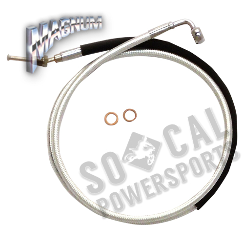 Magnum - Magnum Alternative Length Sterling Chromite II Braided Hydraulic Clutch Cable - 74in. - 31974