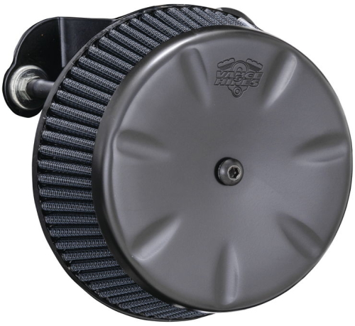 Vance & Hines - Vance & Hines VO2 Skullcap Crown - Eliminator - Matte Black - 71093
