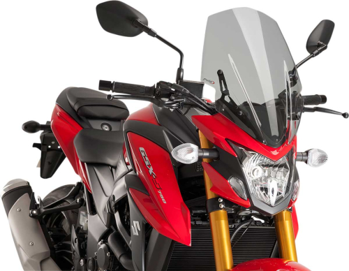 PUIG - PUIG Naked New Generation Touring Windscreen - Light Smoke - 9436H