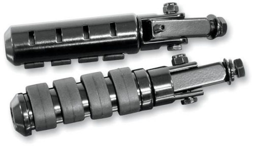 Rivco Products - Rivco Products Anti-Vibration Highway Pegs - Black - PEGSBK