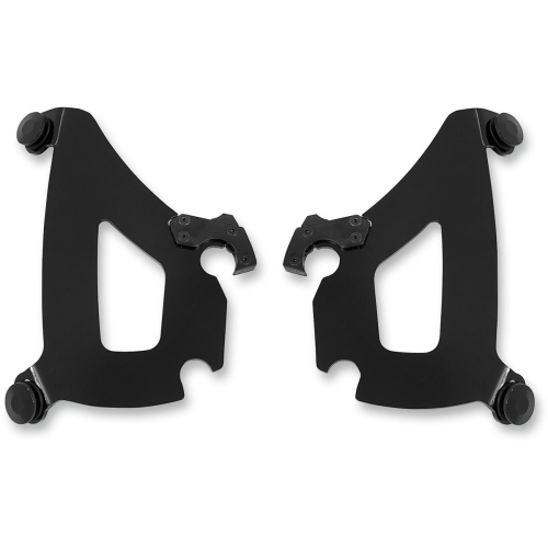 Memphis Shades - Memphis Shades Plate-Only Hardware Kit - Black - MEB1726