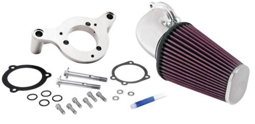 K&N Engineering - K&N Engineering Aircharger Performance Intake System - Polished - 57-1125P