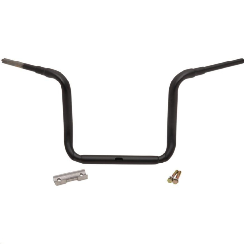 LA Choppers - LA Choppers 1-1/2in. Grande Touring Ape Hanger Handlebars - 12in. Rise - Flat Black - LA-7322-12M