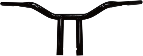 LA Choppers - LA Choppers 1-1/4in. Super T Handlebar with Built-In Riser - 10in. - Black Powdercoat - LA-7333-02B