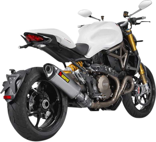 Akrapovic - Akrapovic Slip-On Line Exhaust - Titanium Muffler - S-D12SO3-HRT