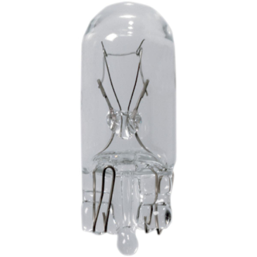Eiko - Eiko Marker Light Wedge Bulb - Clear 5W, Single-Filament, .35A; #168 - 168-BP