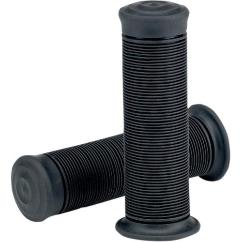 Biltwell Inc. - Biltwell Inc. Kung Fu Grips for 7/8in. Handlebars - Black - GR-KFU-78-BK