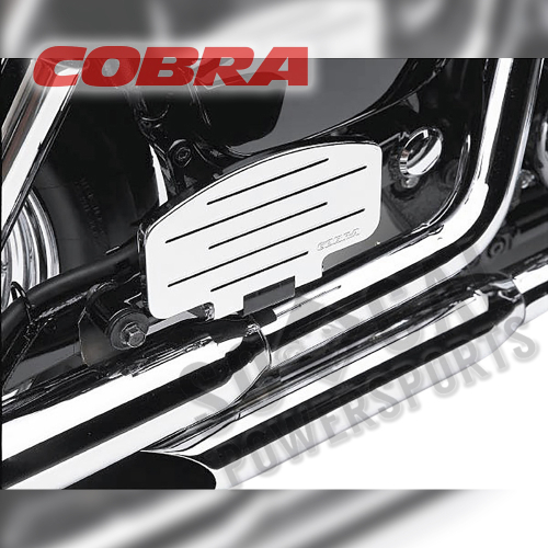 Cobra - Cobra Swept Passenger Floorboard - 06-4745