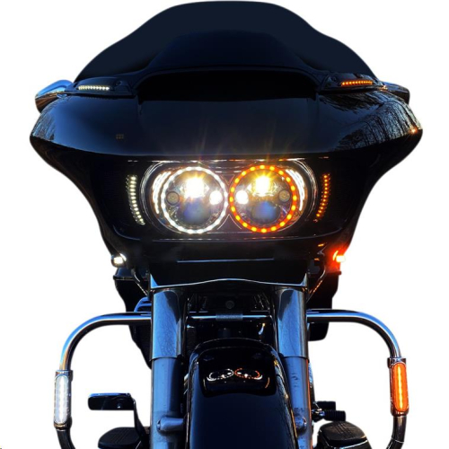 Custom Dynamics - Custom Dynamics Probeam Turn Signals - Gloss Black - PB-RG-TS-15-B