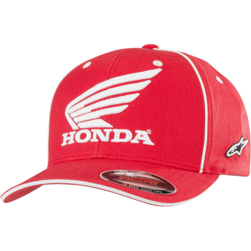 Alpinestars - Alpinestars Honda Cap Hat - 1H188140030L/XL - Red - Lg-XL