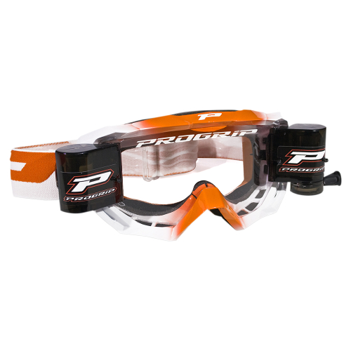 Pro Grip - Pro Grip 3200 Venom Goggles with Roll-Off System - PZ3200ROARA - Orange - OSFA