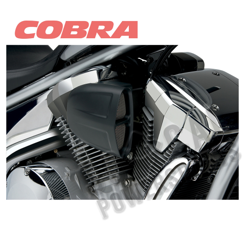 Cobra - Cobra PowrFlo Air Intake Kit - Black - 06-0133B