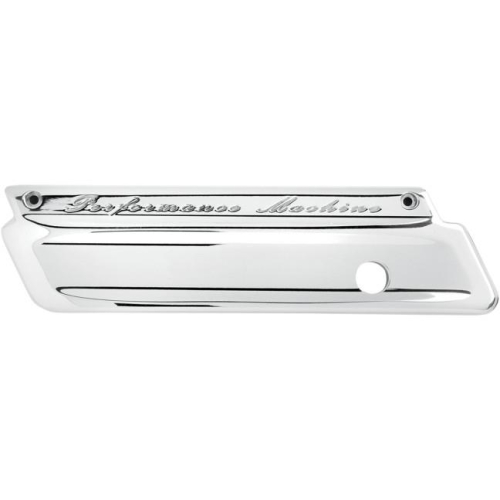Performance Machine - Performance Machine Saddlebag Latch Cover - Smooth - Chrome - 0200-2000-CH