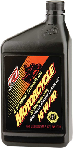 Klotz Oil - Klotz Oil Techniplate Synthetic 4T Oil - 15W50 - KL-815
