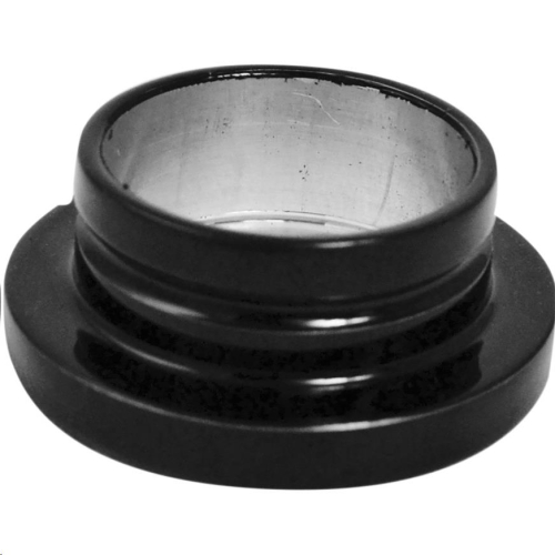 LA Choppers - LA Choppers Delux Damper Covers for 1 1/4in. Risers - Black - LA-7414-00B