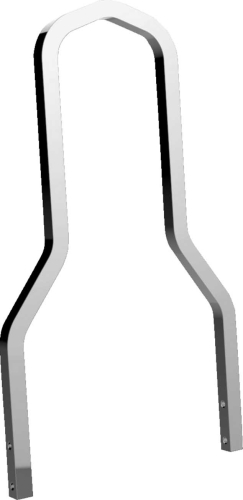 Khrome Werks - Khrome Werks Sissy Bar - Mini Lowboy - Chrome - 262601