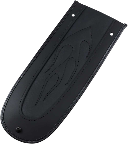 Drag Specialties - Drag Specialties Fender Skin - Flame Stich Vinyl Center - 1405-0146